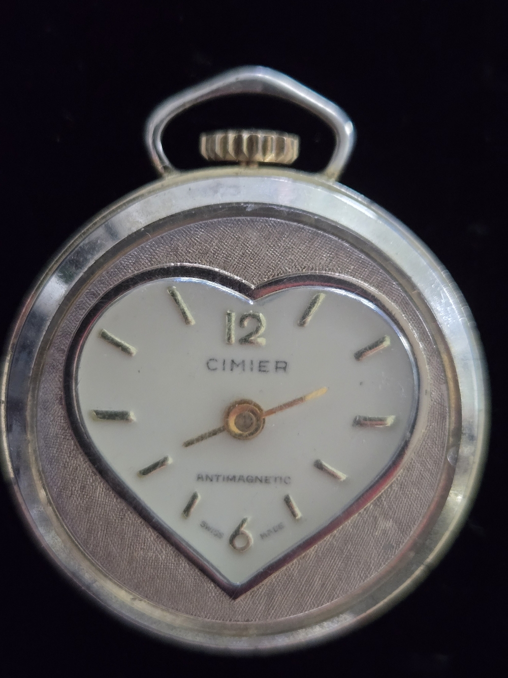 Vintage Cimier Watch Pendant Watch Swiss Brand Read Description